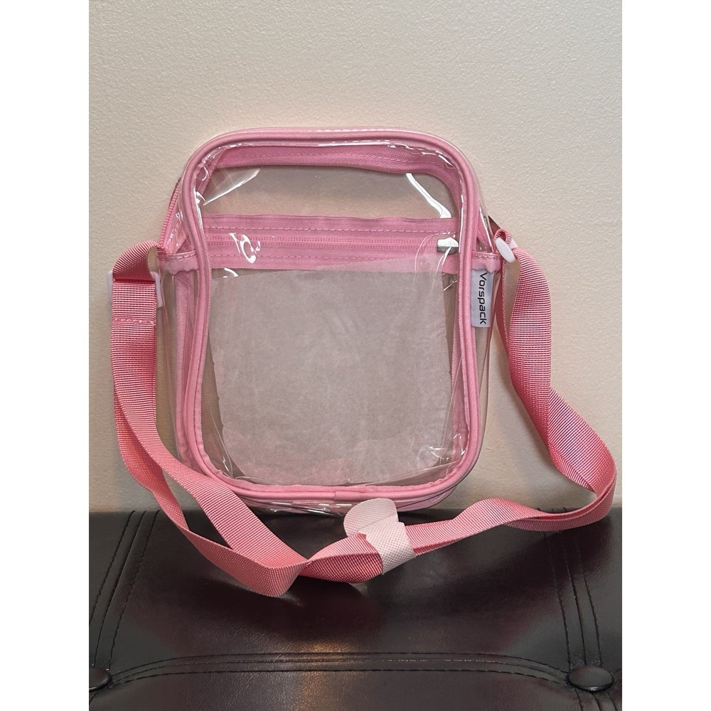 Vorspack Clear Crossbody Bag Transparent Lightweight Stadium Approved Concerts